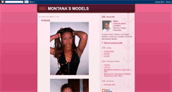 Desktop Screenshot of montanasmodels.blogspot.com