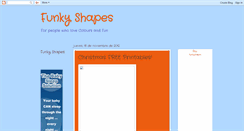 Desktop Screenshot of funkyshapes.blogspot.com