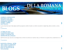 Tablet Screenshot of blogsdelaromana.blogspot.com