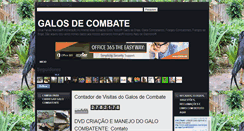 Desktop Screenshot of galos-de-combate.blogspot.com