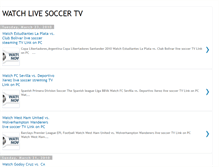 Tablet Screenshot of live-tv-soccer.blogspot.com