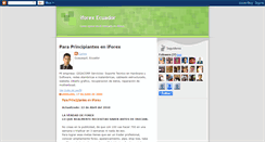 Desktop Screenshot of iforexecuador.blogspot.com