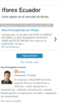 Mobile Screenshot of iforexecuador.blogspot.com