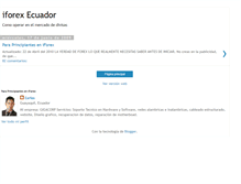 Tablet Screenshot of iforexecuador.blogspot.com