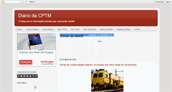 Desktop Screenshot of diariodacptm.blogspot.com