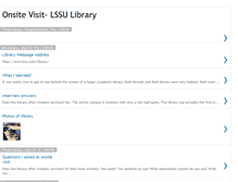 Tablet Screenshot of onsite-lssulibrary.blogspot.com