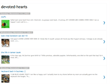 Tablet Screenshot of devoted-hearts.blogspot.com