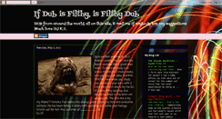 Desktop Screenshot of if-dub-is-filthy-is-filthy-dub.blogspot.com