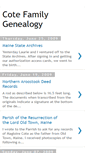 Mobile Screenshot of cotegenealogy.blogspot.com