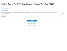 Tablet Screenshot of mony-of-ptc.blogspot.com