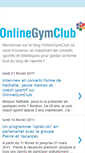 Mobile Screenshot of onlinegymclub.blogspot.com