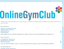 Tablet Screenshot of onlinegymclub.blogspot.com