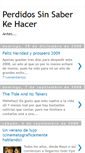 Mobile Screenshot of perdidossinsaber.blogspot.com