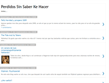 Tablet Screenshot of perdidossinsaber.blogspot.com