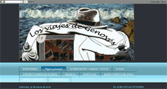 Desktop Screenshot of losviajesdegenoves.blogspot.com