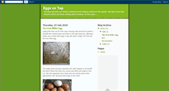 Desktop Screenshot of eggsontap.blogspot.com