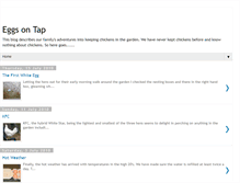 Tablet Screenshot of eggsontap.blogspot.com
