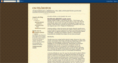 Desktop Screenshot of os-filosofos.blogspot.com