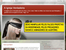 Tablet Screenshot of aigrejaverdadeira.blogspot.com
