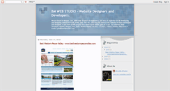 Desktop Screenshot of bmwebstudio.blogspot.com