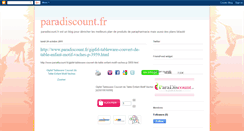 Desktop Screenshot of paradiscount.blogspot.com