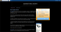 Desktop Screenshot of marketingbisnis888.blogspot.com