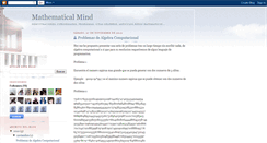 Desktop Screenshot of mathematical-minds.blogspot.com
