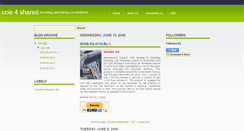Desktop Screenshot of ccie4shared.blogspot.com