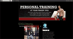 Desktop Screenshot of abfitnesstrainer.blogspot.com