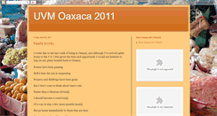 Desktop Screenshot of oaxaca11.blogspot.com