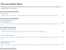 Tablet Screenshot of lowvisionstore.blogspot.com