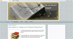 Desktop Screenshot of books-spirit.blogspot.com