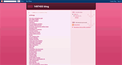 Desktop Screenshot of 1497455.blogspot.com