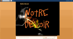 Desktop Screenshot of notre-devoir.blogspot.com