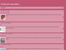 Tablet Screenshot of defneylemasallar.blogspot.com