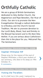 Mobile Screenshot of orthfullycatholic.blogspot.com