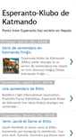 Mobile Screenshot of esperantokk.blogspot.com