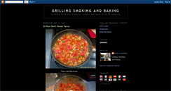 Desktop Screenshot of grillingandsmoking.blogspot.com