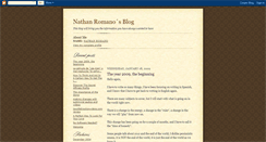 Desktop Screenshot of nathanromano.blogspot.com