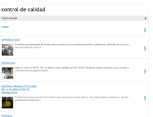 Tablet Screenshot of controldecalidad-delaleche.blogspot.com