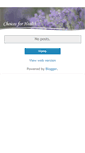 Mobile Screenshot of choicesforhealth.blogspot.com