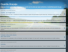 Tablet Screenshot of guardasaracaju.blogspot.com