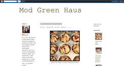 Desktop Screenshot of modgreenhaus.blogspot.com