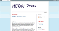 Desktop Screenshot of meta80press.blogspot.com