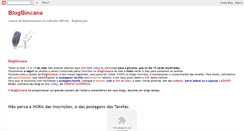 Desktop Screenshot of bloggincana.blogspot.com