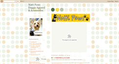 Desktop Screenshot of nottipaws.blogspot.com
