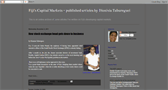 Desktop Screenshot of fijicapitalmarkets.blogspot.com