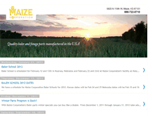 Tablet Screenshot of maizecorporation.blogspot.com