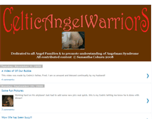 Tablet Screenshot of celticangelwarriors.blogspot.com
