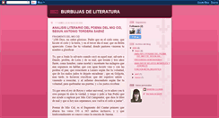 Desktop Screenshot of misburbujasdeliteratura.blogspot.com